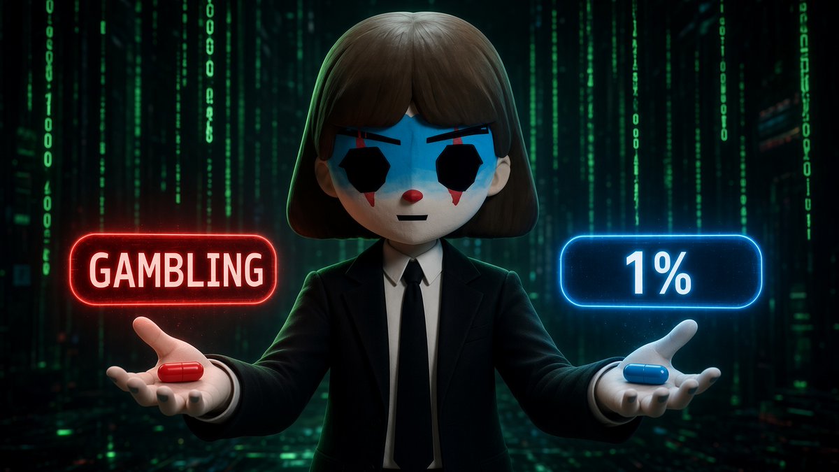 Crypto_Retardio's tweet photo. Improving by just 1% a day can transform your life - and so can gambling.

One might get you there faster if luck is on your side, but the other is certain. We’re now enrolling for our next trading class starting September 1st. #ALM https://t.co/oe36qIr1eh