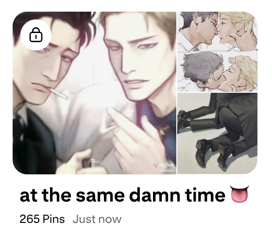 cherrybomb__'s tweet photo. a whole pinterest board for fic inspiration https://t.co/UiatydPohD