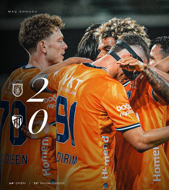 milliresmix's tweet photo. ⚽️ Maç Sonucu: İstanbul Başakşehir 2-0 Kocaelispor https://t.co/MSfDYU4Ups