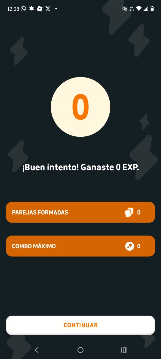 whateverlima's tweet photo. No sé que pasó aquí Duo, cuando paso a otro idioma, no me permite jugar las cartas 😭
@duolingoespanol https://t.co/xSaTjoBcfP