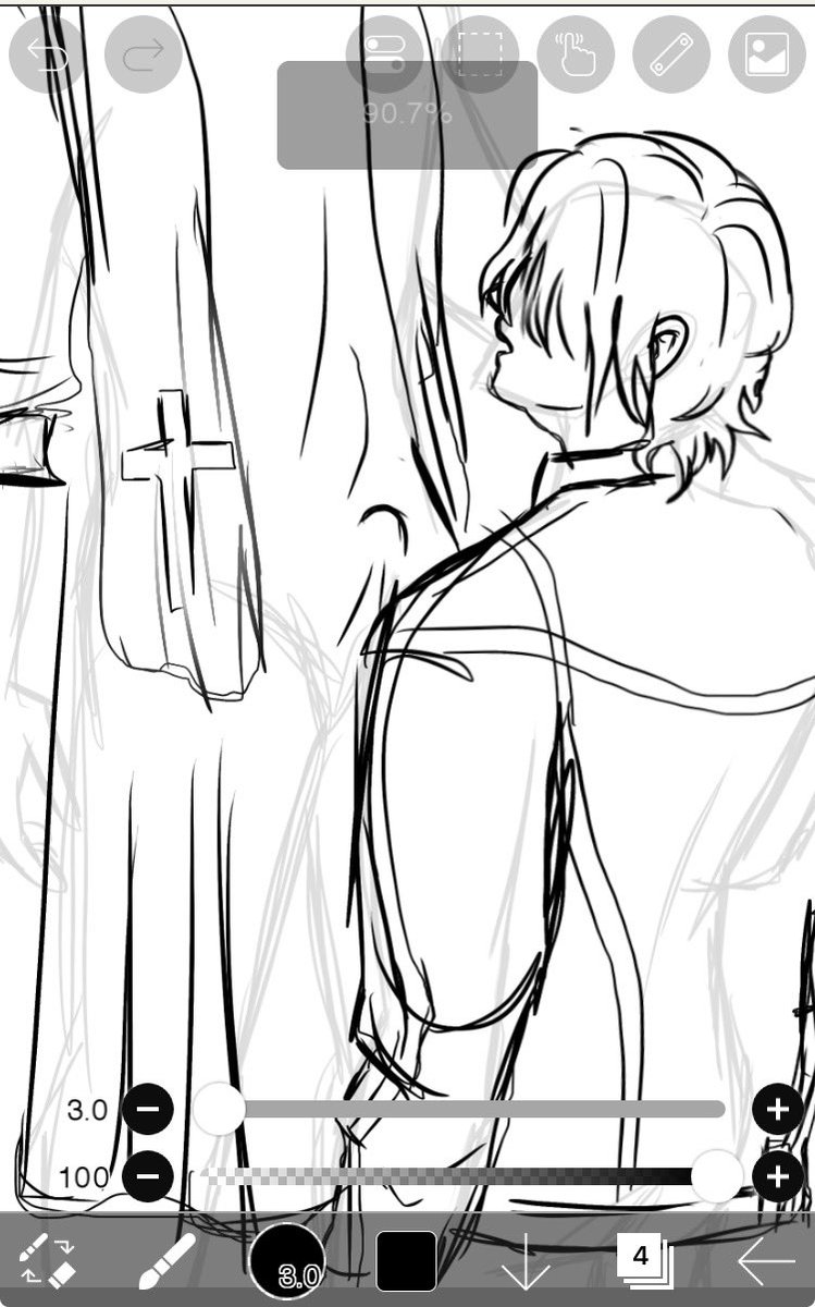 snuffangyl's tweet photo. just drawing straight bullshit. Heres catboy buckbuck N priest ghost mountain https://t.co/UzGlJLC3ps