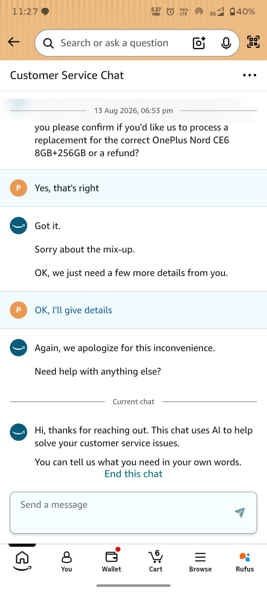 Shyyyyyam's tweet photo. @AmazonHelp Great service u asshowl https://t.co/Dcs2DCUkOo