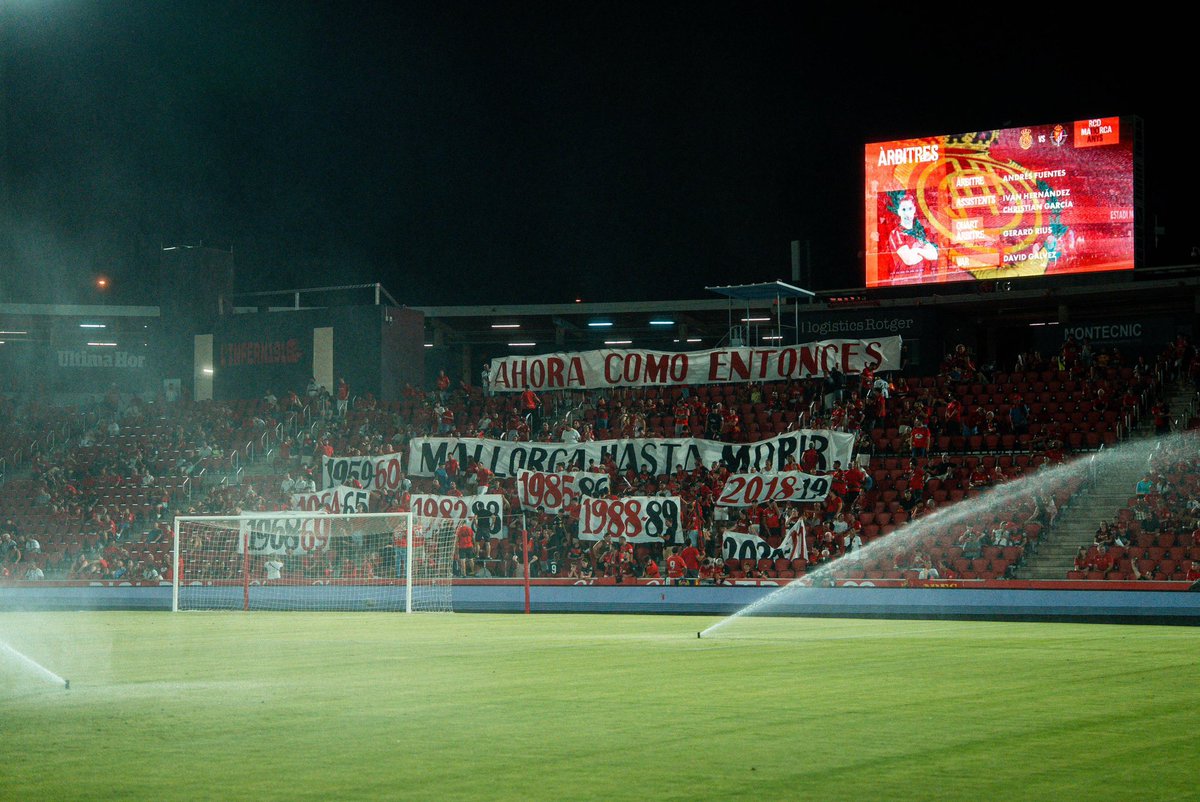 RCD_Mallorca's tweet photo. AHORA COMO ENTONCES https://t.co/fXxbUeNOgm