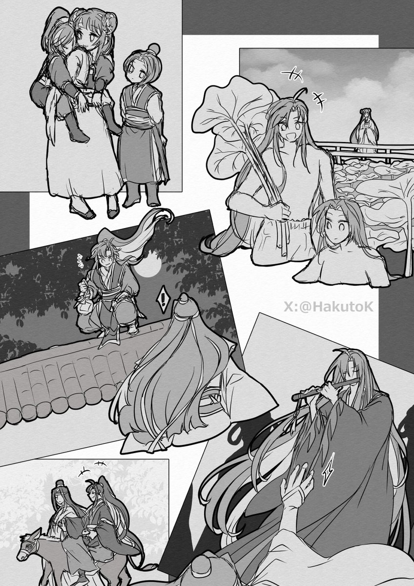 HakutoK's tweet photo. 思い出と未来と
Of memories and the future.
#MDZS #WangXian https://t.co/RqZuLdENj0