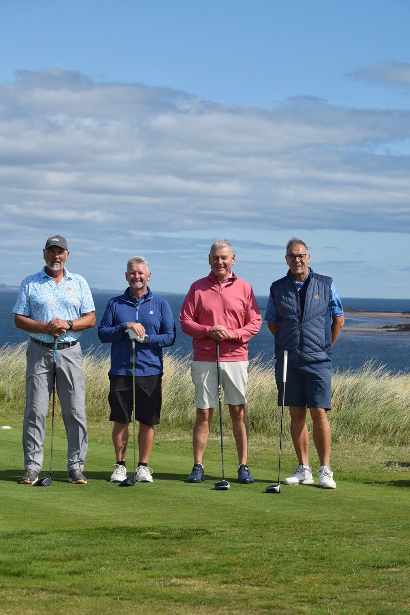 GullaneGolfClub's tweet photo. Great fun and friendship at our Invitation Day, as we welcomed our members’ guests for a fantastic day of golf on Gullane No.1 … https://t.co/eUTG3evCwl