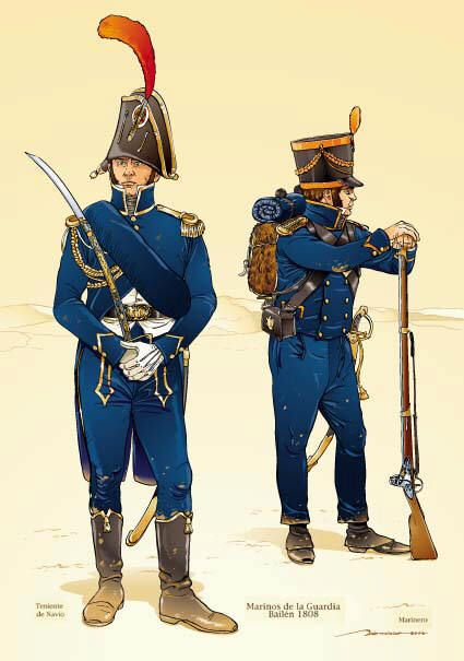 FARFORC's tweet photo. @xXFelixPhionexX This is the uniform of the French Imperial Guard Marines!! 🐯 https://t.co/jbD58zm24D
