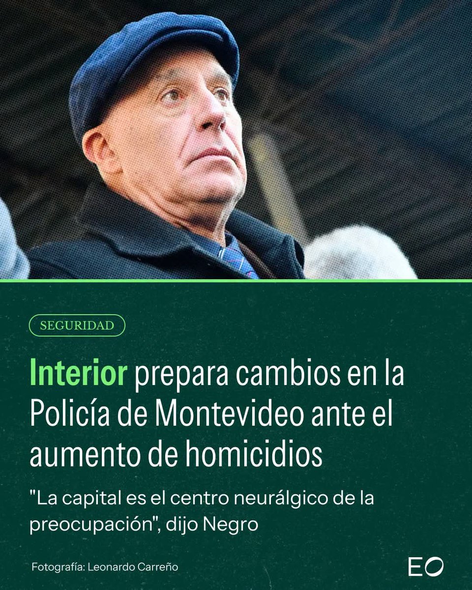 EdwardHolfman's tweet photo. Ya se cambió hace muy poco al jefe de Policía de Montevideo. Después vinieron cambios en algunas jefaturas de zona. El problema no es solamente quién ocupa el cargo. El problema es la falta de un rumbo y una estrategia claros y lo reitero una vez más, faltan policías en las calles de Montevideo.
La Policía está lejos de los vecinos y muchas veces, todavía más lejos de los problemas de inseguridad que esos vecinos viven todos los días. Cambiar nombres puede ser necesario. Pero sin presencia territorial, inteligencia, prevención y una estrategia sostenida, cambiar nombres no cambia la realidad. La seguridad no se explica, se ejecuta. EdwardHolfman || EHM