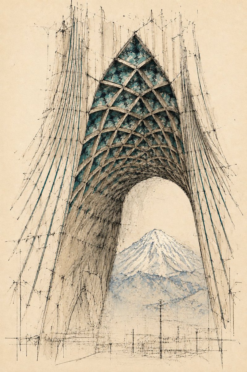 badamtchi's tweet photo. #Tehran — sketched with AI https://t.co/C0DySmIAGK