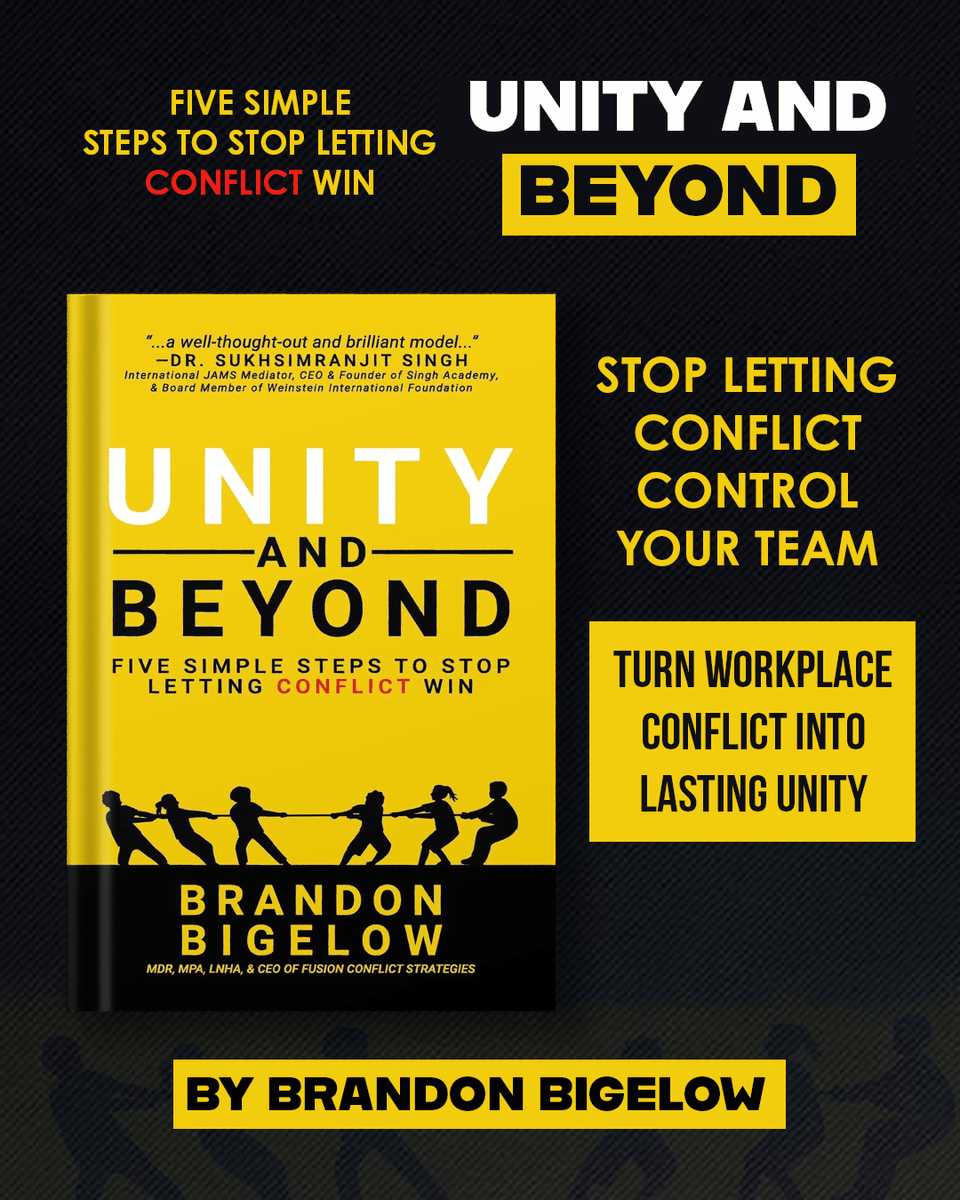 WeBlogBooks's tweet photo. Most workplace conflicts are driven by emotion, not logic. Learn how to uncover what’s really happening beneath the surface and transform conflict into meaningful connection. By @bdbigelow89

Available on - Amazon https://t.co/2rb0vytVBX