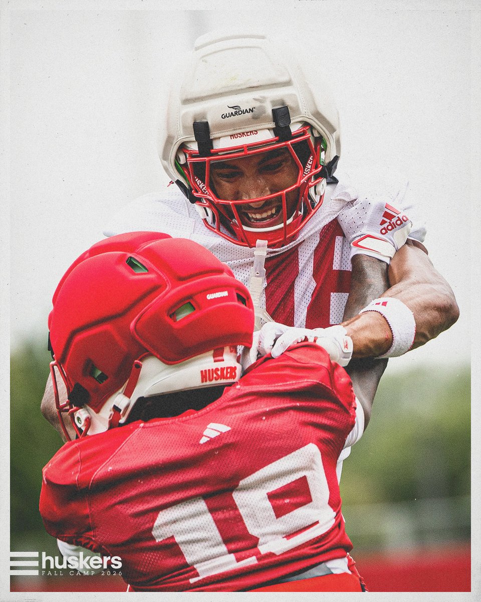 HuskerFootball's tweet photo. 🚧 Weekend Work 🚧 https://t.co/4mXLP63fIr