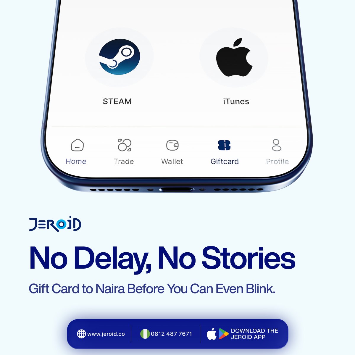 jeroidng's tweet photo. Sell that gift card faster than you can blink.