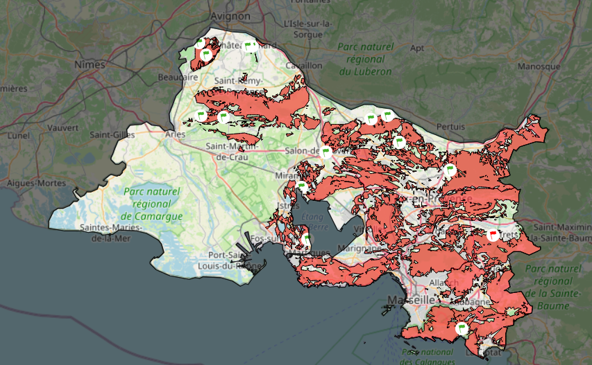 Image de Préfet de la région Provence-Alpes-Côte d'Azur - 🔥 #VigilanceFeuxDeForêt |
Lundi 17 août 2026, TOUS les massifs forestiers des #BouchesduRhône sont 