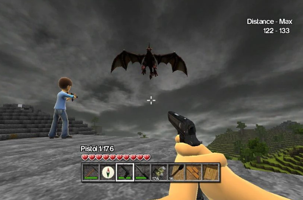 HazmatBuddy's tweet photo. @dreamtdebris mf minecraft on the xbox 360 looked like this https://t.co/rWE5gXumA8