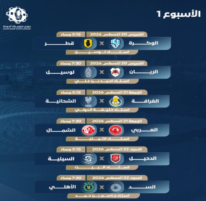 TakhmeenShow's tweet photo. موسم جديد وتعود اليكم  بطولة #دوري_نجوم_بنك_الدوحة 🗓 ويعود اليكم برنامج  #تخمين توقع معنا وكن من الفائزين  ب 10 الاف ريال يوم الاربعاء  19  اغسطس   20:00 مساء  والحلقة الاولى من هذا الموسم  اتصل هاتفيا  او توقع هنا   ويمكن ارسال فيديو لك بالتوقع ايضا   في انتظاركم https://t.co/XucmJ8FTny