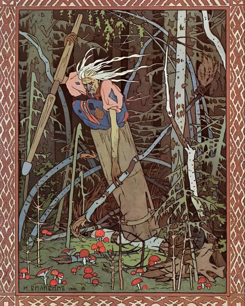 Russia's tweet photo. 🎨 150 years ago, Ivan #Bilibin was born — and Russian fairy tales got their signature look.

From magical forests and firebirds to his iconic lettering &amp; alphabet art, book design and theatre sets, Bilibin built a visual world you can recognize at a glance. ✨ https://t.co/U72Np2mj1d