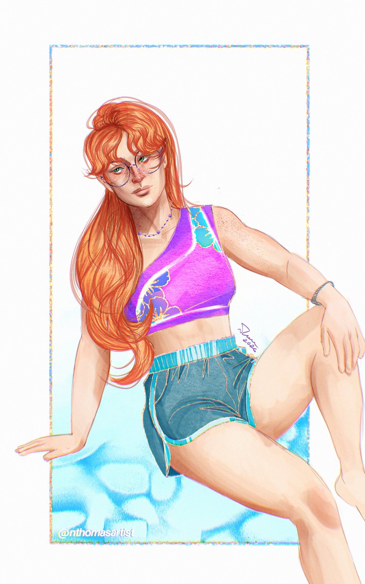 nthomasartist's tweet photo. Barbara Gordon - Batgirl/Oracle (Summer)

Just a simple one today, because I just felt like drawing her as its been a while :)

#batgirl #barbaragordon #batfam https://t.co/7K5QVLuMKy