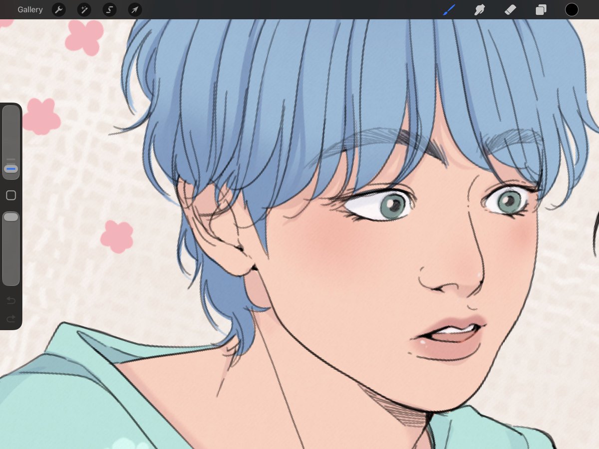 Am3la4's tweet photo. His cute rosy-blush face 🥹💗 https://t.co/W1cWoejS2T