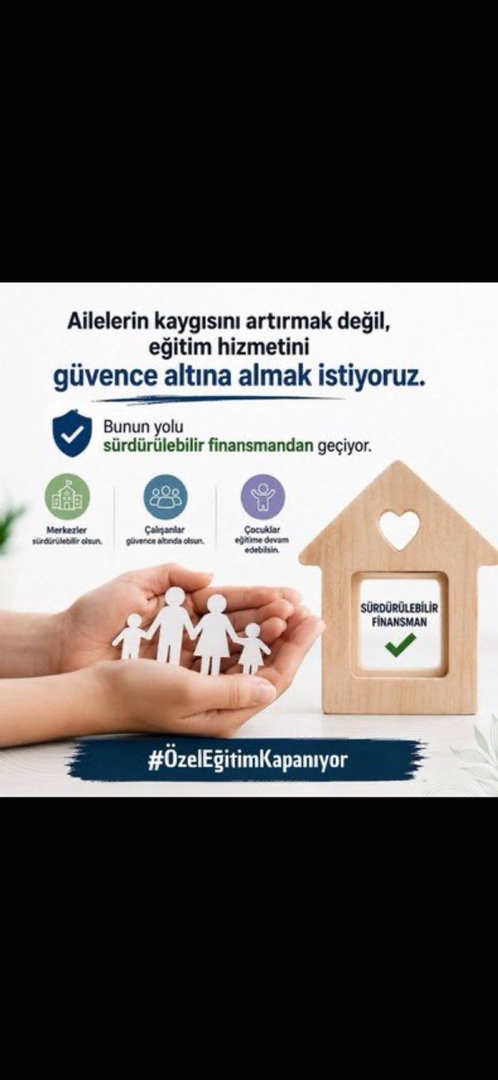 FigenAkcan12's tweet photo. Her Özel Birey Eğitimi Hak Ediyor
@iletisim 
#OzelEgitimKapanıyor
#RehabilitasyonMerkezleriKapanıyor https://t.co/LrN0lPozNl
