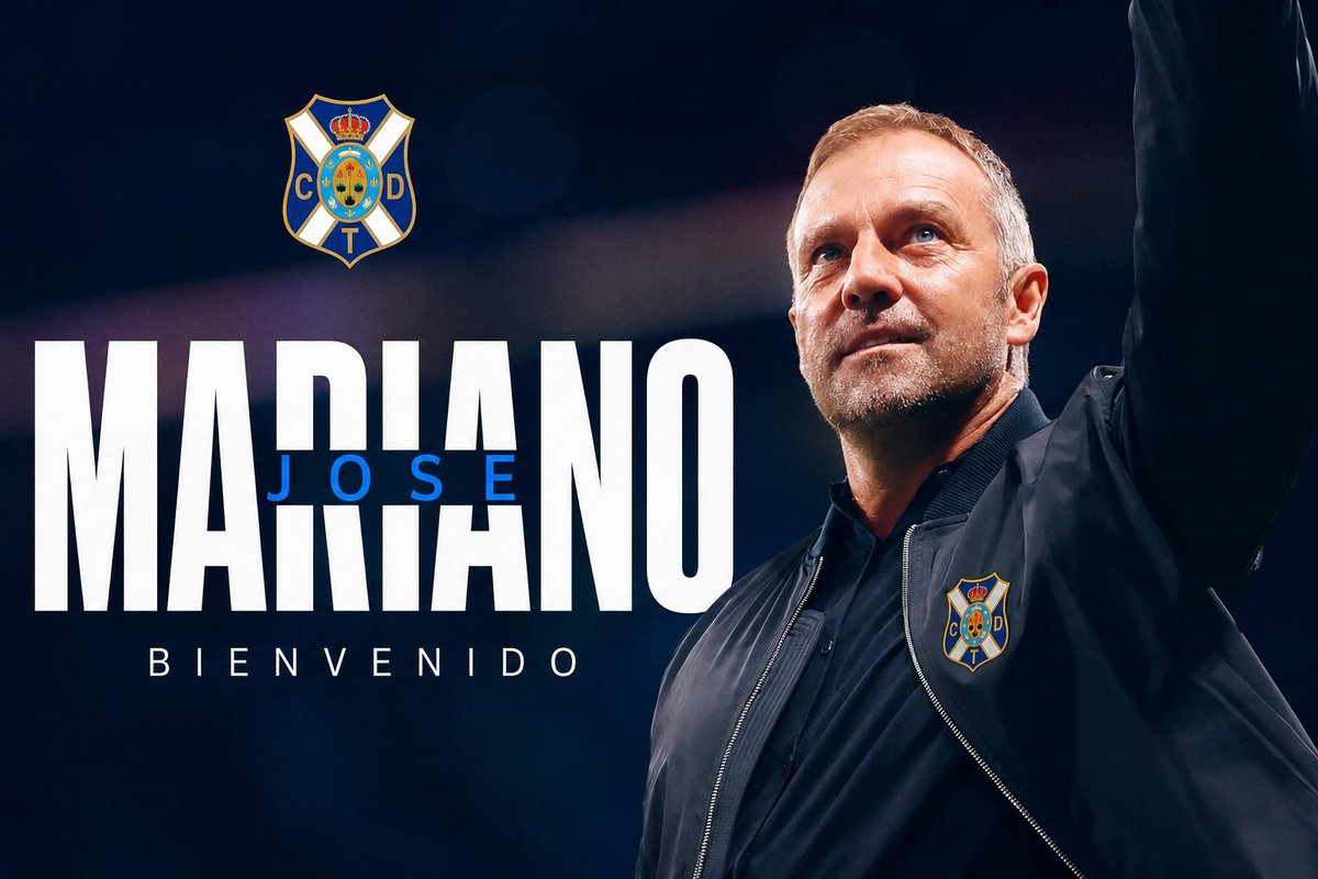 Fabrizioequis's tweet photo. 🚨 ¡NUEVO DT EN TENERIFE! 🔵⚪️

👉 @JoseMarianoBSLE es el nuevo director técnico del Tenerife.

✍️ ¡Acuerdo cerrado y oficial! 📝🔥 https://t.co/CmLv4cbv5p