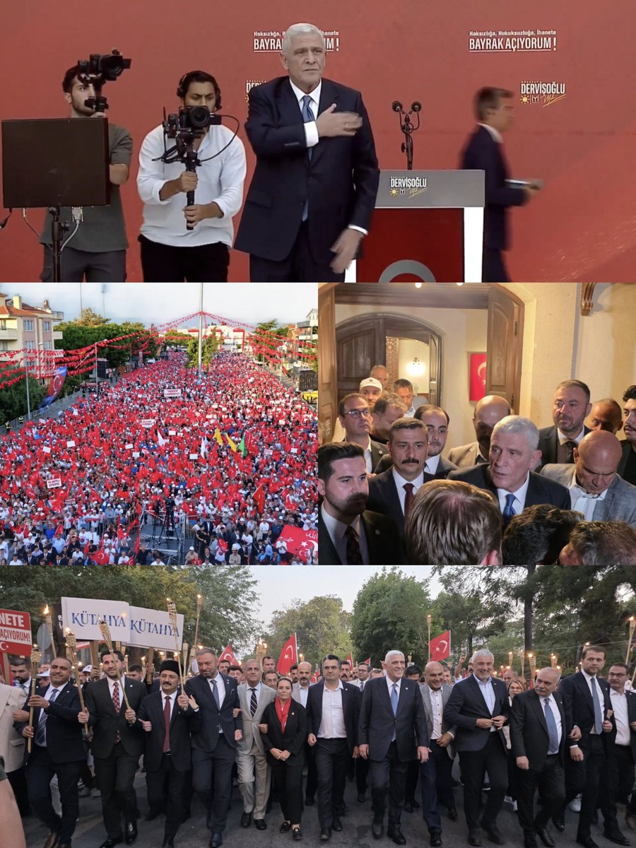 YS_Turkoglu's tweet photo. 🇹🇷Türk Milleti Kuvayı Milliye’nin Şehrinden Seslendi:
BU VATAN SAHİPSİZ DEĞİLDİR; BİZ VARIZ!..🇹🇷

🇹🇷İşte Türk Milleti’nin güçlü haykırışı ve işte Balıkesir Kuvayı Milliye Meydanı’nda; tüm dünyaya örnek bir bağımsızlık ve kurtuluş destanını yazan ATA’larımızın cesur ve kararlı anlayışı…

🇹🇷Bu yalnızca sıradan bir miting değildi elbette. Bu, Milletin egemenliği, Cumhuriyet’in değerleri ve Türkiye’nin bölünmez bütünlüğü için ortaya konan muhteşem bir iradeydi. 

🇹🇷Kuvayı Milliye’nin ruhunu taşıyan Balıkesir, bir kez daha tarihî sorumluluğunu yerine getirdi. Genel Başkanımız Sayın Müsavat Dervişoğlu ’nun (@MDervisogluTR) meydandan yükselttiği mesaj açıktı:

🇹🇷“Milletimiz sahipsiz de değildir, çaresiz de değildir.” Adaletsizliğe karşı adaletin, saltanata karşı Cumhuriyet’in ve üniter yapımızın yanında olduğumuzu bir kez daha haykırdık.

🇹🇷“Bayrak Açıyorum” diyerek başlayan miting sonrasında Kuvayı Milliye Meydanı'ndan Alaca Mescid'e yaptığımız görkemli yürüyüş, on binlerce yüreğin ortak sesine dönüştü.

🇹🇷Bu vatan sahipsiz değildir.
Bu millet çaresiz değildir.
Bu Cumhuriyet yalnız değildir.
Ve Türk milleti, kendi geleceğine sahip çıkacak kadar güçlüdür!

🇹🇷Bayrak bizde, irade millette;
Ne Mutlu Türk’üm Diyene…🇹🇷

#İYİParti #MüsavatDervişoğlu #Balıkesir #KuvayıMilliye #BayrakAçıyorum #Türkiye
