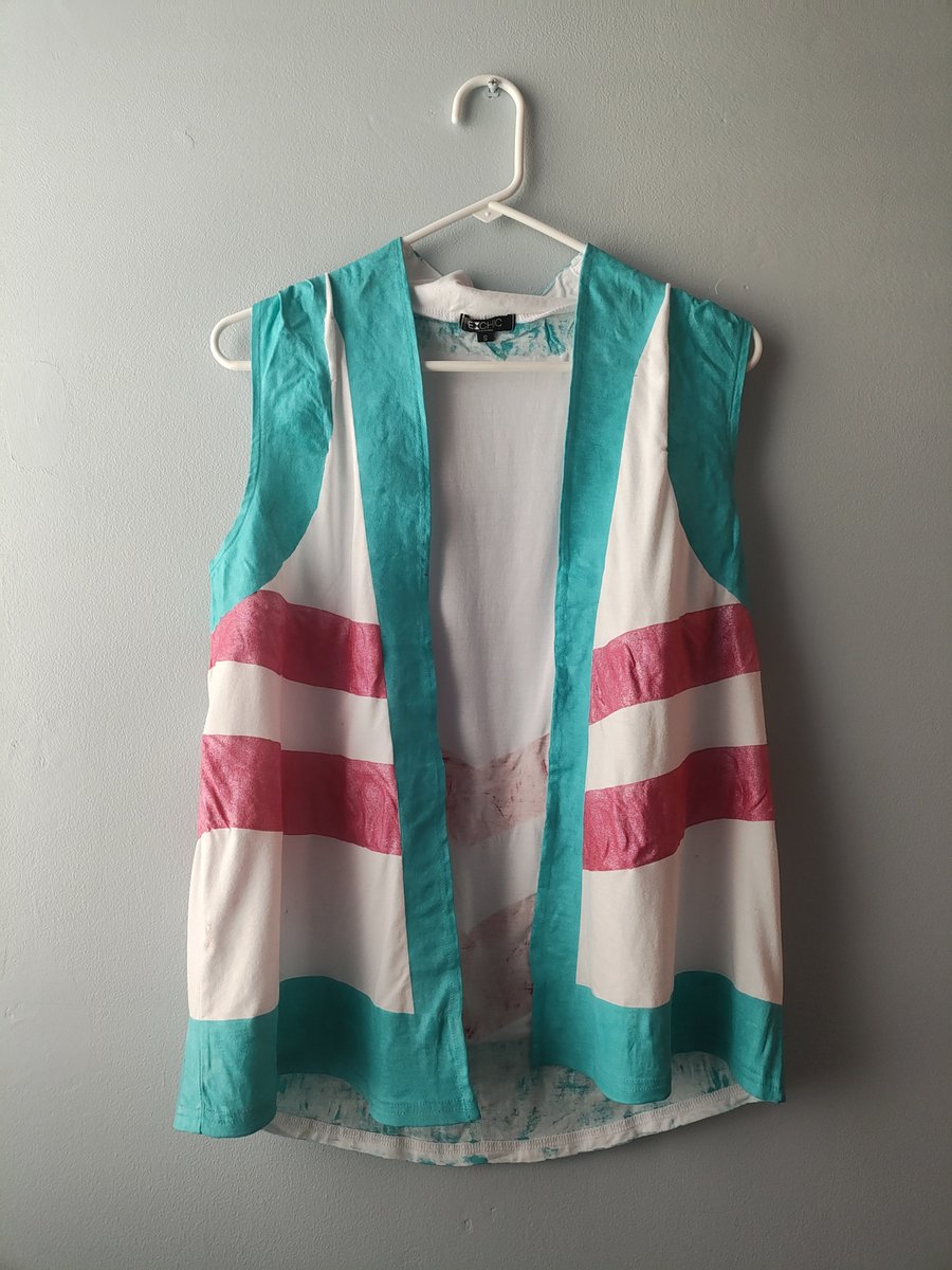 squishy_bao_'s tweet photo. OK EVERYONE!!!!!! my masterpiece is finally complete!! it ended up taking me much longer than I thought (I also decided to use fabric paint since I can't sew lol 😭) and I haven't had the chance to iron it yet since my power went out last night but ts is finally coming along!! 🫶 https://t.co/i0pexfx7TC
