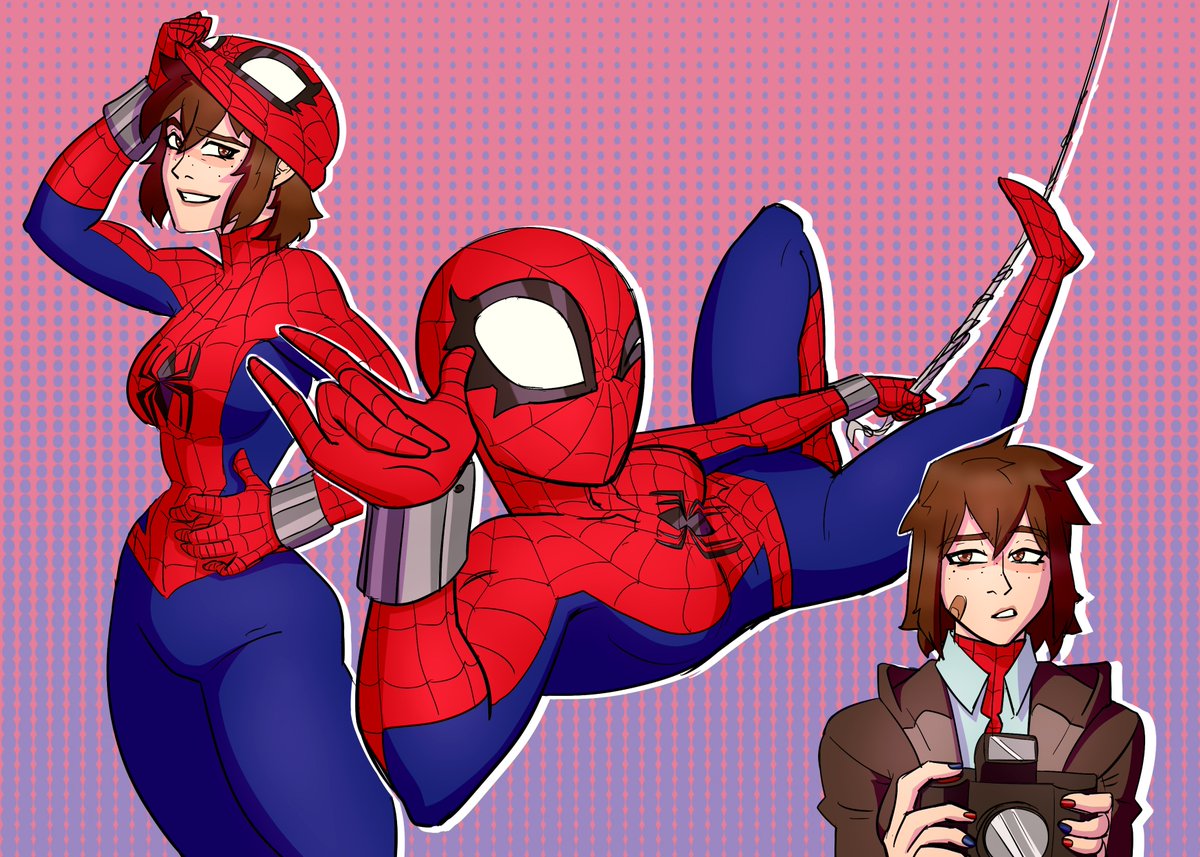 Rick_T19's tweet photo. Transfem Spidey~ https://t.co/tXf0fo4Tuo