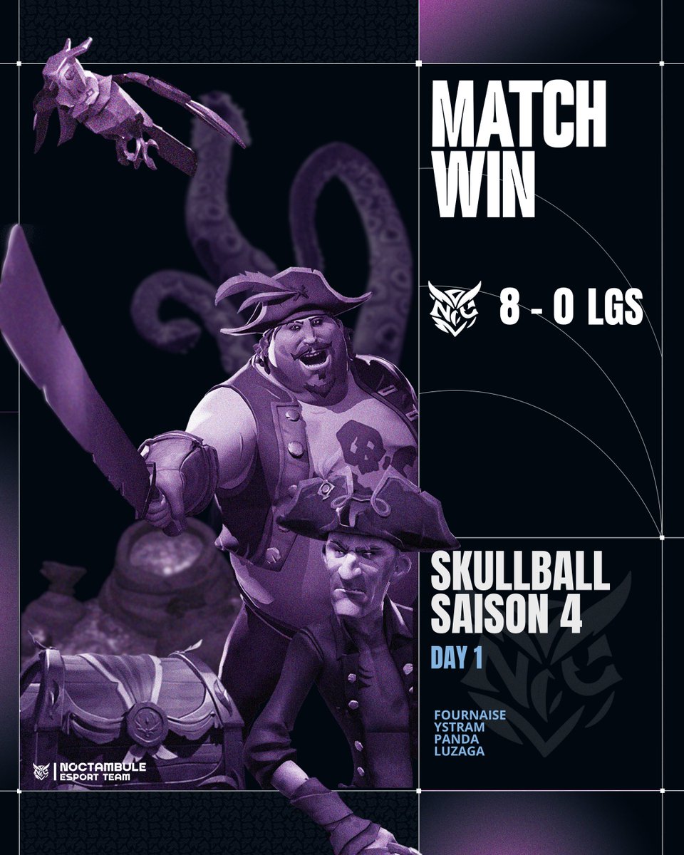 TeamNoctambule's tweet photo. match win 💪🔥
#Noctambule #SeaOfThieves https://t.co/zgPQ5ub3TH