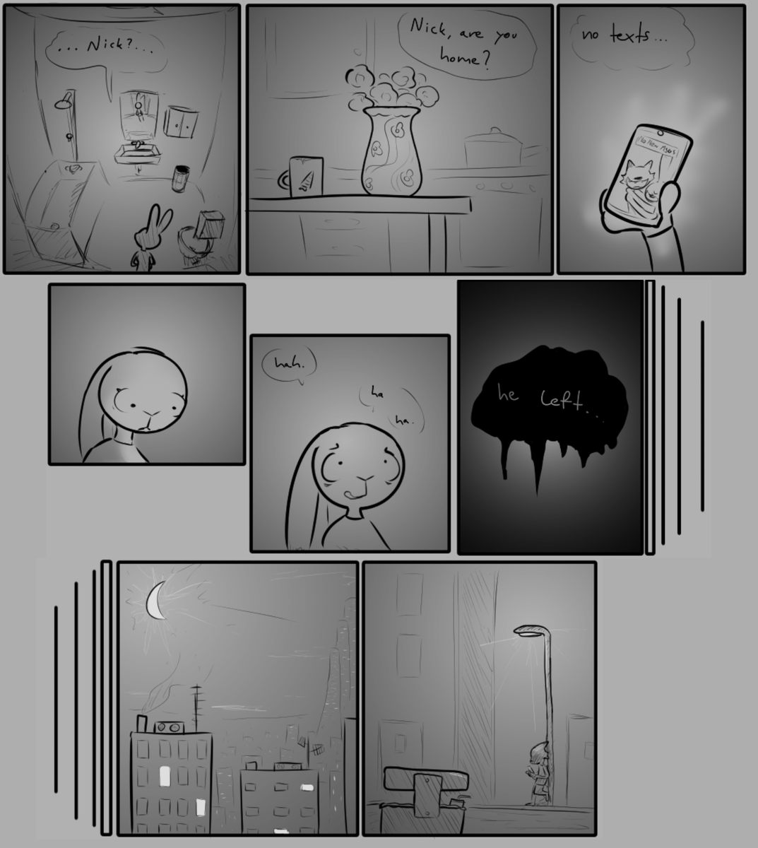 wwave04's tweet photo. The Comic, Part 3.
again, apologies for the wait
#wildehopps
1/4 https://t.co/fF6heCjtqa