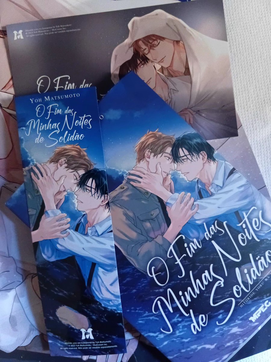 goocollectt's tweet photo. feedback positivo p @Mabexxxx que me vendeu esse mangá lindo que eu estava atrás, chegou tudo em segurança e rápido. veio com brindes lindíssimos que não tirei foto, mas amei tudo. 💙 https://t.co/buXeZGldwq