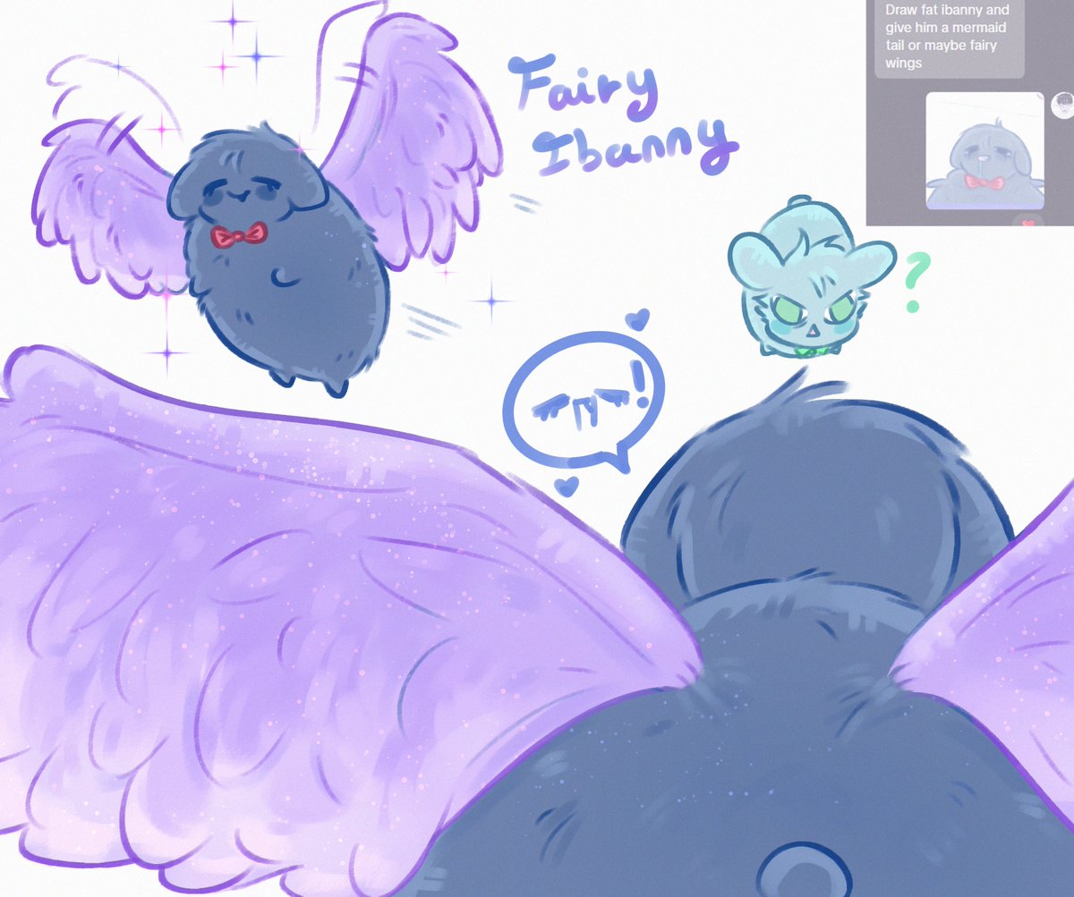 EvilPetaceta's tweet photo. Fairy Ibanny but its not a fairy because Im stupid 
#ibannylove #ivantill #alnst https://t.co/vpn3rJSAUP
