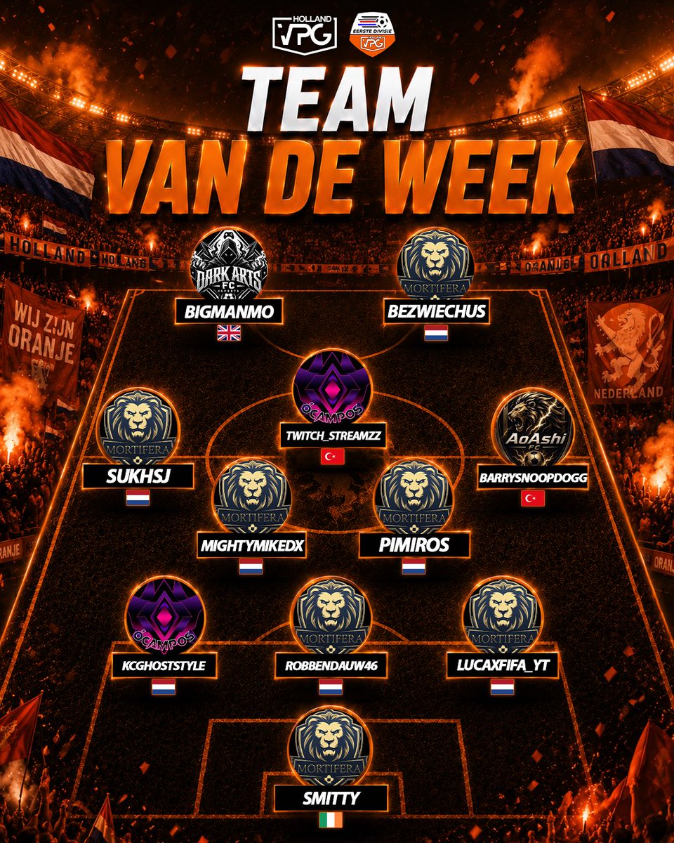 Aoashi_FC's tweet photo. Our CAM Barry in The TOTW @VPG_Nederland https://t.co/HsoeB1PjRf
