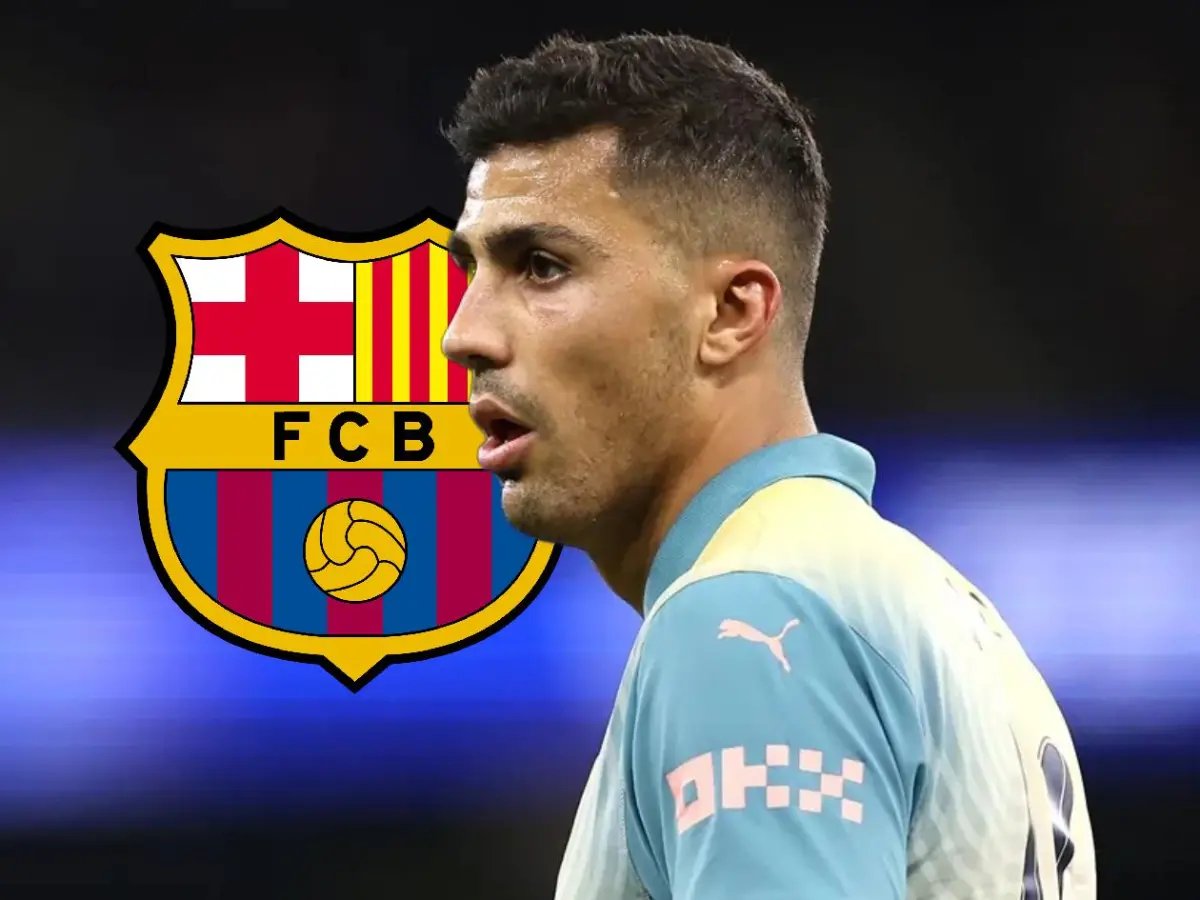 BarcaUniversal's tweet photo. 🚨 JUST IN: Barcelona want to present Rodri on Wednesday at the Joan Gamper trophy.

— @mundodeportivo https://t.co/FDHqoRmyuS