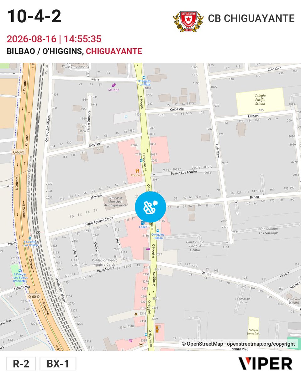 centralcbchigte's tweet photo. 10-4-2 BILBAO / O'HIGGINS R-2, BX-1 https://t.co/xQ0GxjnVR7