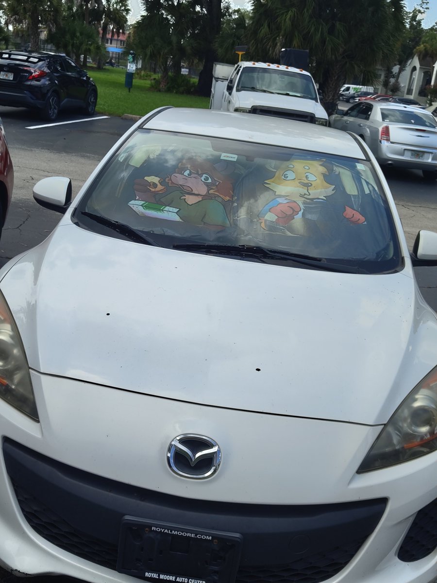 pop2hotzz's tweet photo. Got a customer sunblocker for my car https://t.co/ierUQPMNeI