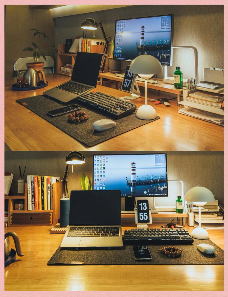 mhharf9's tweet photo. Your dream desk = good lighting + a few potted succulents + tidy cables = super focused work mode https://t.co/rv5yKH8p9D