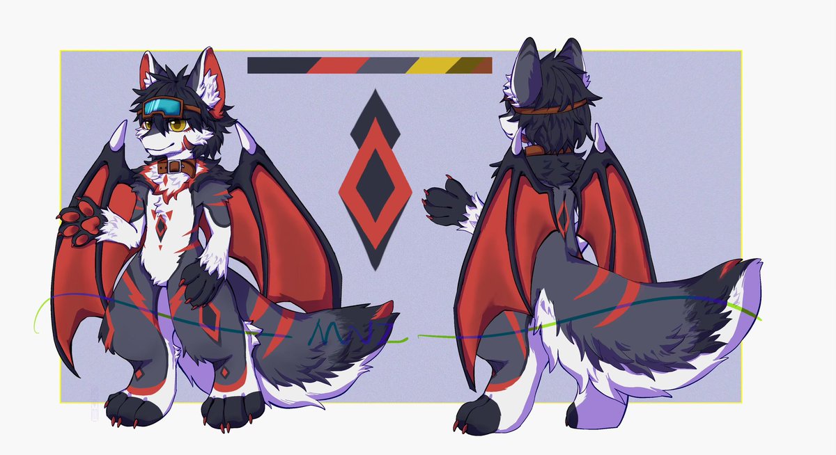 MNanzhu's tweet photo. Some design commissions #furryㅤㅤㅤ  #fursuit #furryartㅤㅤㅤ https://t.co/GzkbhGTupM