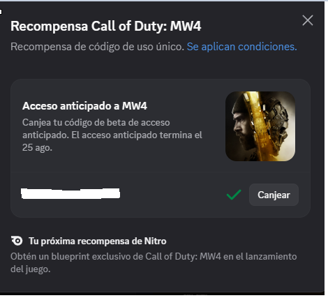 Cesar226's tweet photo. @zRaz0rEdge @charlieINTEL I did get access to the beta through the 2-week Nitro trial that's available on the same Discord server. https://t.co/sxmWQxu4bt
