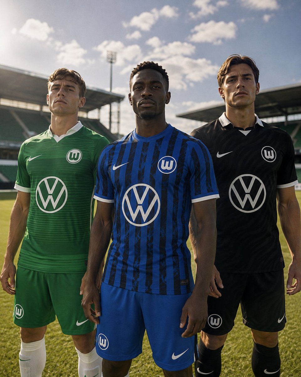 S90Designs's tweet photo. Our concept kits for @VfL_Wolfsburg  🟢

#VfLWolfsburg #VfLWolfsburg #Wolfsburg #Bundesliga https://t.co/q9lTMcGiOA
