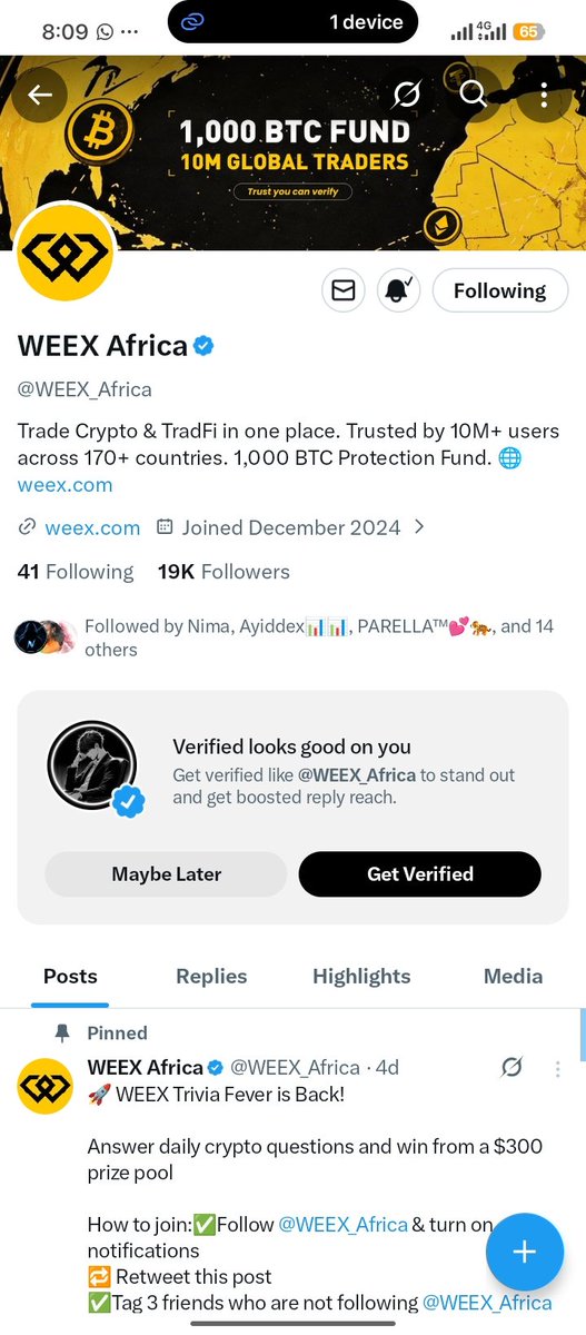 DEWonder_55's tweet photo. @WEEX_Africa UID:2901189684
answer B: Non fungible token 
@Dml_crrypt @0x_USDC @kennethdalglish https://t.co/VV9jbs0L7H