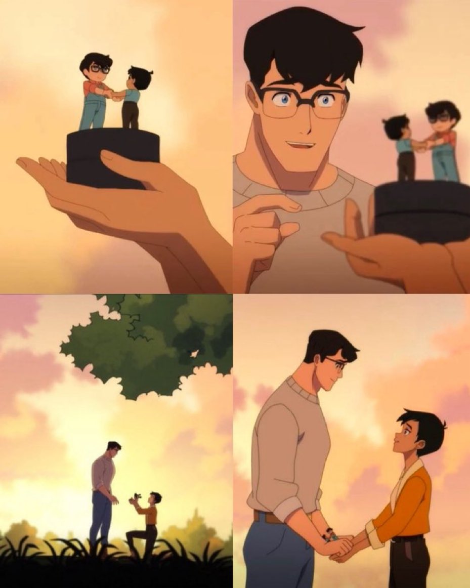 Gothamfam's tweet photo. Love that Lois was the one to propose Clark 🫶🏻 https://t.co/ShihxKtvkR