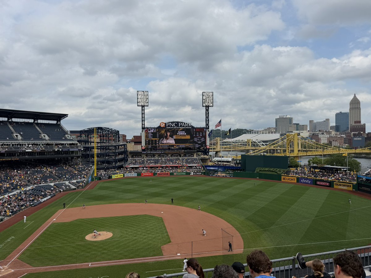kyle_maxwell18's tweet photo. Always a good time at PNC Park https://t.co/k0znomb03B