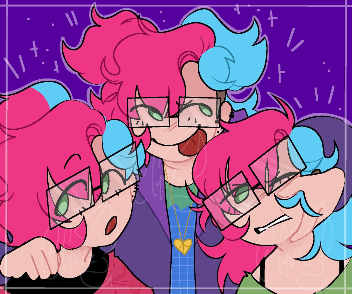 Gutz_vv's tweet photo. Artfight haul that I forgot to post oops 🧵#artfight2026 #oc #ocart #artfight https://t.co/gC2vZsllEe