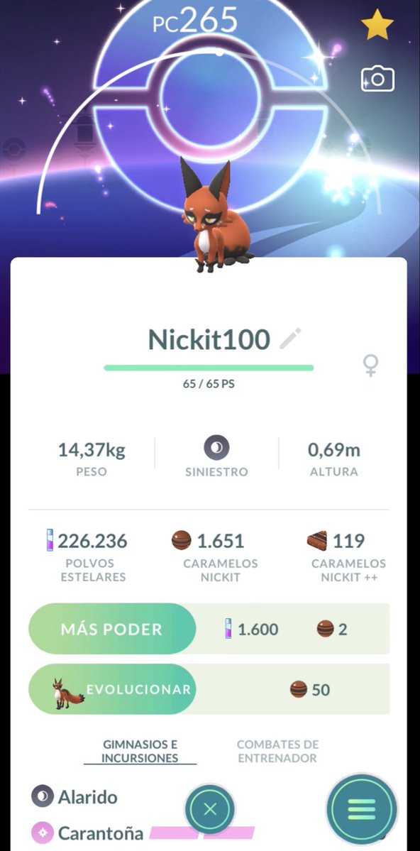 juliatorresub's tweet photo. Resumen del Community Day: un 100 IV con fondo para la colección 🙊
#PokemonGO #PokemonGOCommunityDay https://t.co/RDDK2iQLjg