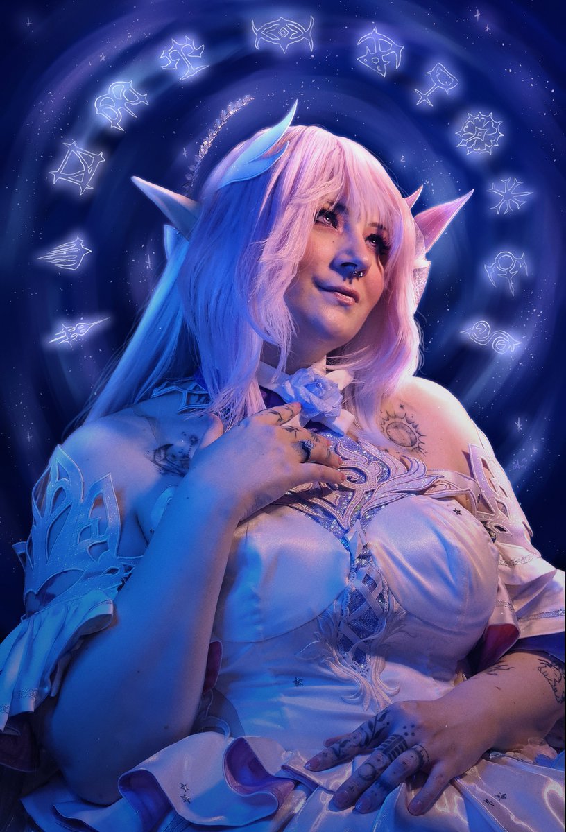 moonbunnybee's tweet photo. New cosplay yippeee, I didn't feel this happy with a character since Furina๐
#honkaistarrail #honkaistarrailcosplay #cyrene #cyrenecosplay #amphoreus https://t.co/Zrjh1od8FY