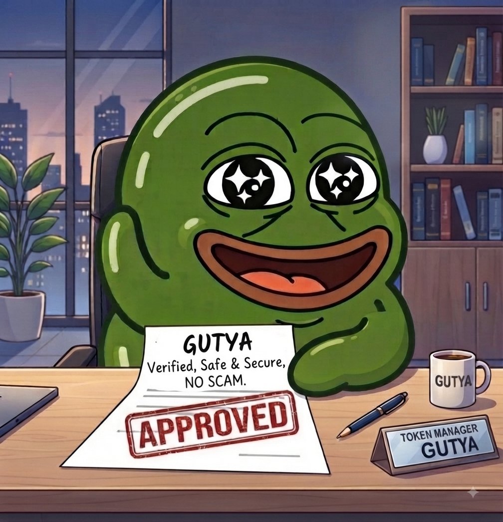 GroypUtya's tweet photo. $GUTYA IS VERIFIED.

The token has officially been verified — a major milestone for the project. Now the real game begins. 

Verification = trust. Community = momentum. And momentum = 🚀

Stay locked in. GUTYA is just getting started.

Promo code for 10,000 tokens (10 activations) – VERIFY