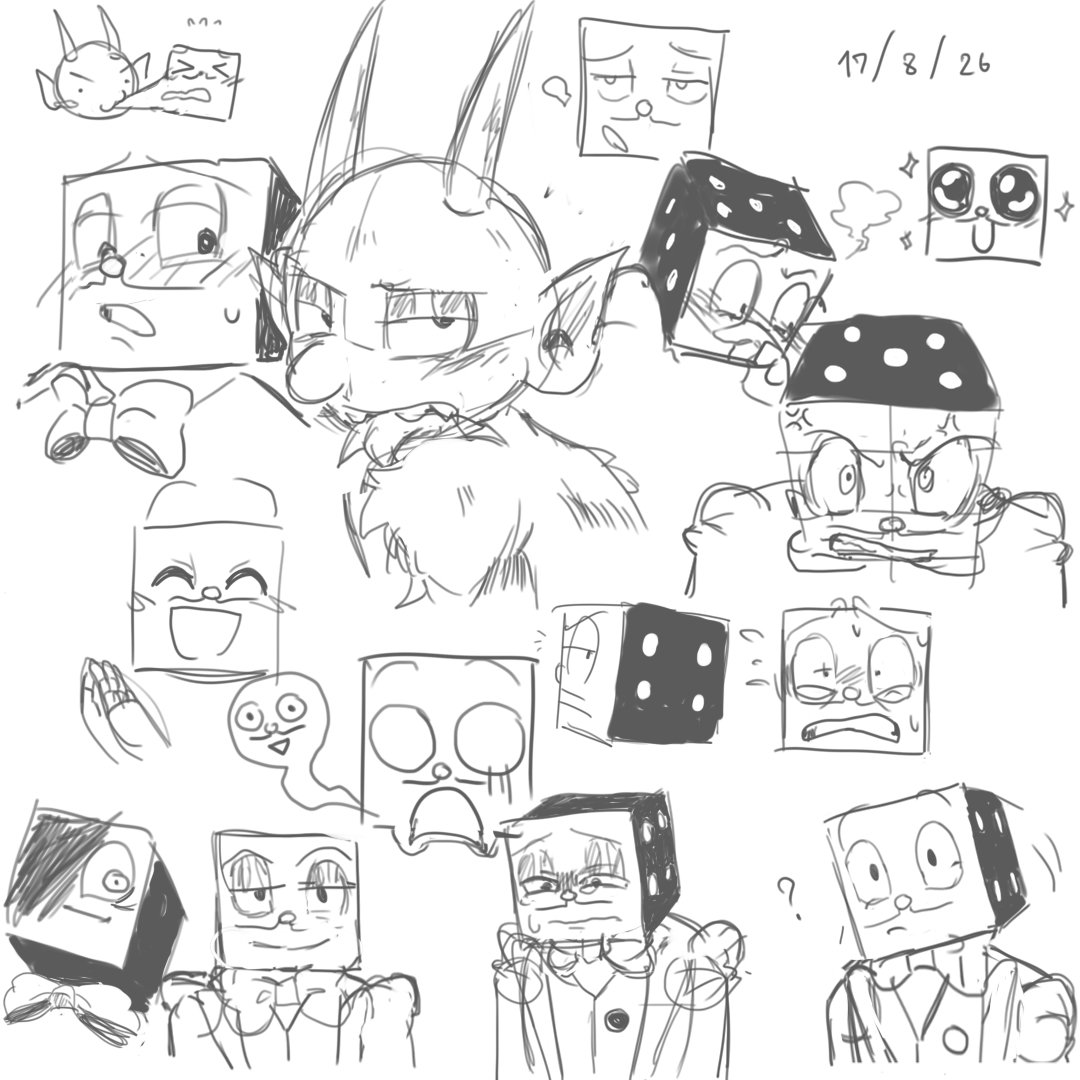 555_peekaboo's tweet photo. Dump my art sketch---

#kingdice #thedevilcuphead https://t.co/MrxXrNiQIv
