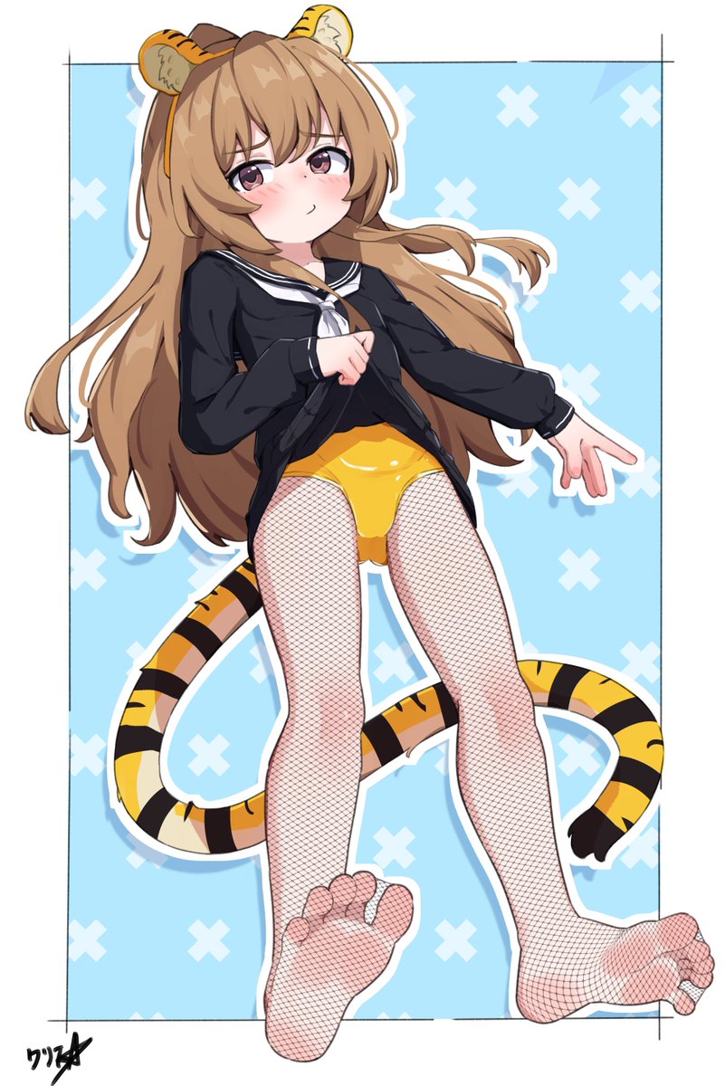 kurisubopppp's tweet photo. Taiga 💛🐯(Commission) https://t.co/4F34a00KHU
