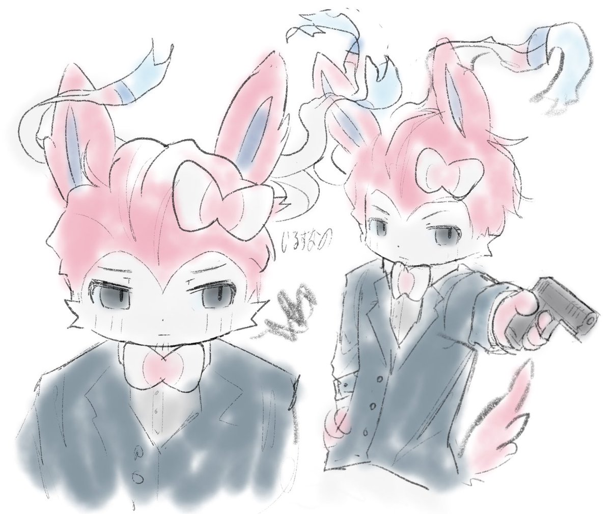 irusunano's tweet photo. #starters #startersmovieunleashers #movieunleashersstarters #movieunleashers #pokemon #pokémon #drsylveon #doctorsylveon #sylveon #art #digitalart https://t.co/tllUpqTNo9