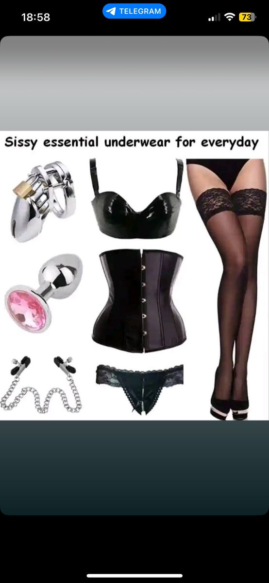 Jannessubmissiv's tweet photo. Would you like it when I wear it https://t.co/diUt1DL5YR
