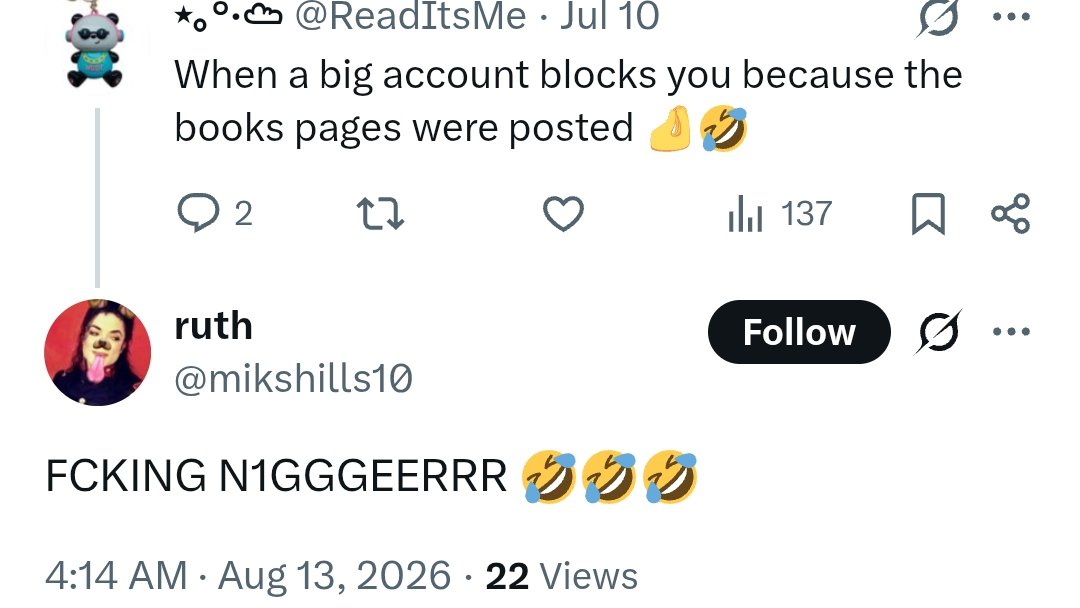 ReadItsMe's tweet photo. I think they don't like it when you say MJ is in hell... https://t.co/WZeTSTKZSd